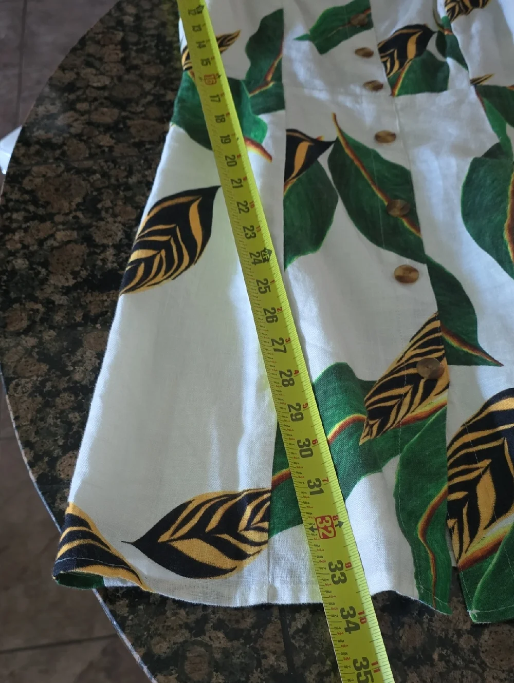 Farm rio sz small Amazonian print dress